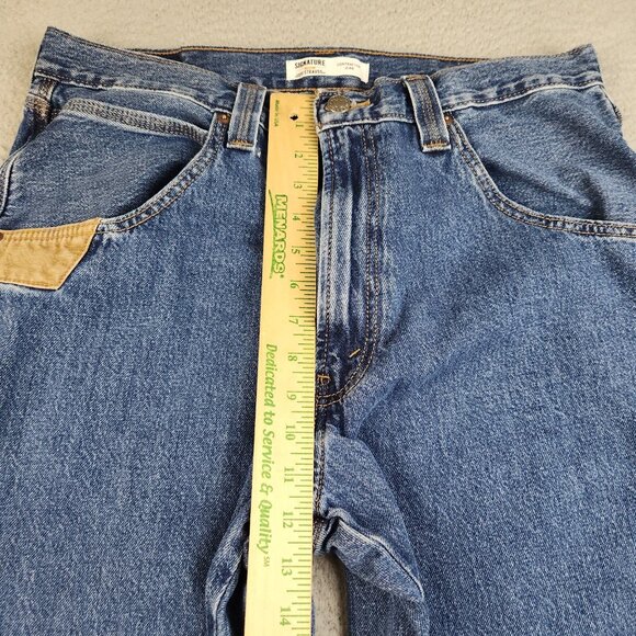 Levi's Jeans Men's 36x29 Straight Leg Carpenter Contractor Blue Denim Workwear - Picture 8 of 13